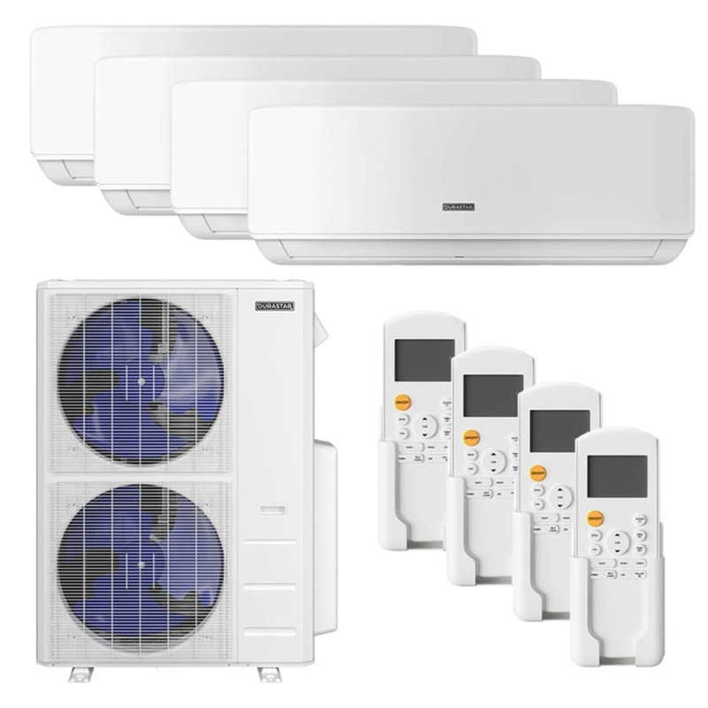 Durastar 48000 BTU Ductless Mini Split Air Conditioner with Remote